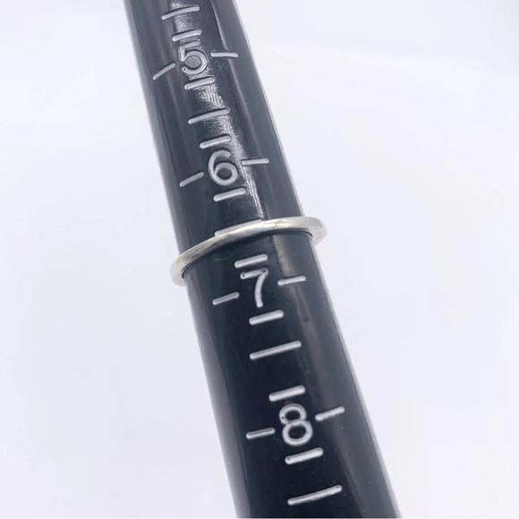 Tocara Sterling Silver CZ Solitaire Ring 6.5 - Picture 5 of 5